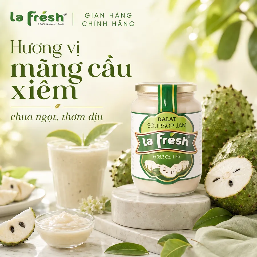 Mứt mãng cầu La Fresh